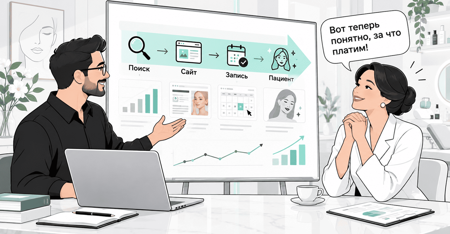 План SEO-продвижения косметологической клиники